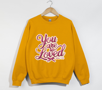 Load image into Gallery viewer, You Are So Loved - Women&#39;s Christian Sweatshirt
