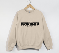Load image into Gallery viewer, Made To Worship - Christian Sweatshirt
