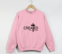 Load image into Gallery viewer, Created With A Purpose - Christian Sweatshirt