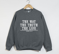Load image into Gallery viewer, The Way, The Truth, The Life - Christian Sweatshirt