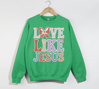 Load image into Gallery viewer, Love Like Jesus - Christian Sweatshirt
