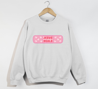 Load image into Gallery viewer, Jesus Heals - Christian Sweatshirt
