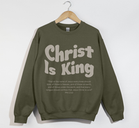 Load image into Gallery viewer, Christ Is King Women&#39;s Sweatshirt
