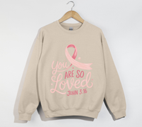 Load image into Gallery viewer, You Are So Loved - Women&#39;s Christian Sweatshirt
