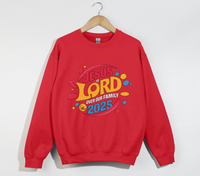 Load image into Gallery viewer, Jesus Is Lord Over Our Family - 2025 New Year Sweatshirt
