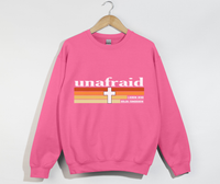 Load image into Gallery viewer, Unafraid, I Know Who Holds Tomorrow - Christian Sweatshirt
