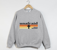 Load image into Gallery viewer, Unafraid, I Know Who Holds Tomorrow - Christian Sweatshirt
