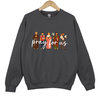 Load image into Gallery viewer, Pray For Us Catholic Sweatshirt - Jesus Believer Shirt, Trendy Disciples Sweater