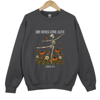Load image into Gallery viewer, Gothic Wildflower Sweatshirt - Spooky Season Cute Halloween Top