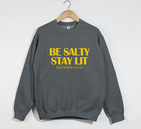 Load image into Gallery viewer, Be Salty Stay Lit - Christian Sweatshirt