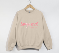 Load image into Gallery viewer, Loved - John 3:16 Christian Sweatshirt
