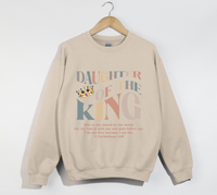 Load image into Gallery viewer, Daughter Of The King - Sweatshirt
