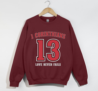 Load image into Gallery viewer, 1 Corinthians 13 Inspired Sweatshirt - Love in Every Stitch
