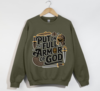 Load image into Gallery viewer, Put On The Full Armor Of God - Christian Sweatshirt
