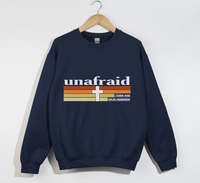Load image into Gallery viewer, Unafraid, I Know Who Holds Tomorrow - Christian Sweatshirt
