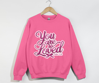 Load image into Gallery viewer, You Are So Loved - Women&#39;s Christian Sweatshirt
