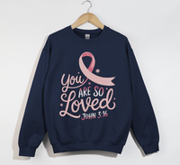 Load image into Gallery viewer, You Are So Loved - Women&#39;s Christian Sweatshirt
