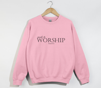 Load image into Gallery viewer, Made To Worship - Christian Sweatshirt
