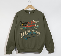 Load image into Gallery viewer, Homeschool Mama Raising Warriors - Sweatshirt
