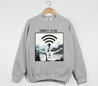 Load image into Gallery viewer, Connect To God, The Password Is Prayer - Christian Sweatshirt