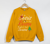 Load image into Gallery viewer, Jesus Is The Reason For The Season - Christmas Sweatshirt

