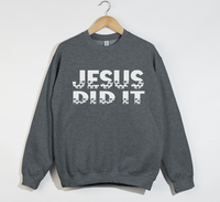 Load image into Gallery viewer, Jesus Did It - Christian Sweatshirt
