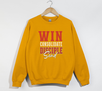 Load image into Gallery viewer, Win Consolidate Disciple Send - Christian Sweatshirt
