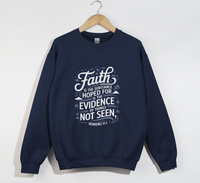 Load image into Gallery viewer, Faith Is The Substance Hoped For - Christian Sweatshirt
