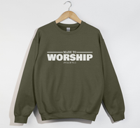 Load image into Gallery viewer, Made To Worship - Christian Sweatshirt
