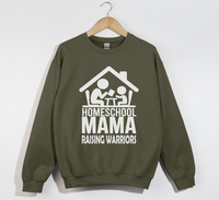 Load image into Gallery viewer, Homeschool Mama Raising Warriors - Sweatshirt
