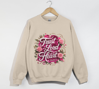 Load image into Gallery viewer, Trust In The Lord With All Your Heart - Christian Sweatshirt
