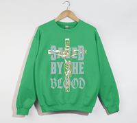 Load image into Gallery viewer, Saved By The Blood - Jesus Sweatshirt