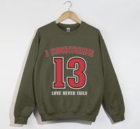 Load image into Gallery viewer, 1 Corinthians 13 Inspired Sweatshirt - Love in Every Stitch
