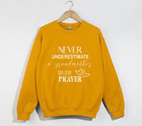 Load image into Gallery viewer, Never Underestimate A Grandmother Fueled By Prayer - Sweatshirt

