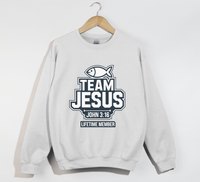 Load image into Gallery viewer, Team Jesus, Lifetime Member - Christian Sweatshirt
