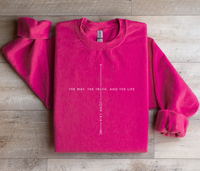 Load image into Gallery viewer, John 14:6 The Way, The Truth, And The Life - Sweatshirt
