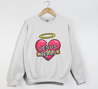 Load image into Gallery viewer, Jesus Heals The Brokenhearted - Sweatshirt
