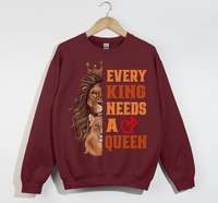 Load image into Gallery viewer, Every King Needs A Queen - Sweatshirt
