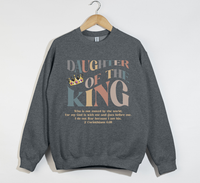 Load image into Gallery viewer, Daughter Of The King - Sweatshirt
