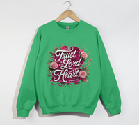 Load image into Gallery viewer, Trust In The Lord With All Your Heart - Christian Sweatshirt
