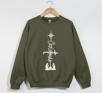 Load image into Gallery viewer, Christmas Nativity Design Sweatshirt
