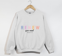 Load image into Gallery viewer, Renew Your Mind - Christian Sweatshirt