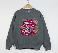 Load image into Gallery viewer, Trust In The Lord With All Your Heart - Christian Sweatshirt
