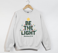 Load image into Gallery viewer, Be The Light - Christmas Sweatshirt
