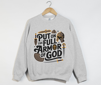 Load image into Gallery viewer, Put On The Full Armor Of God - Christian Sweatshirt
