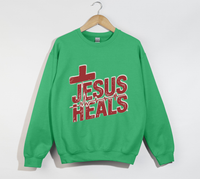 Load image into Gallery viewer, Jesus Heals The Brokenhearted - Sweatshirt
