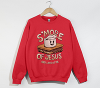 Load image into Gallery viewer, S'more Of Jesus And Less Of Me - Christian Sweatshirt