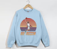 Load image into Gallery viewer, He Is Rizzin&#39; Funny Jesus Meme Sweatshirt
