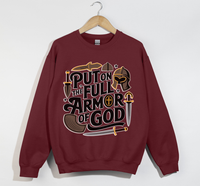 Load image into Gallery viewer, Put On The Full Armor Of God - Christian Sweatshirt
