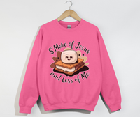 Load image into Gallery viewer, S'more Of Jesus And Less Of Me - Christian Sweatshirt